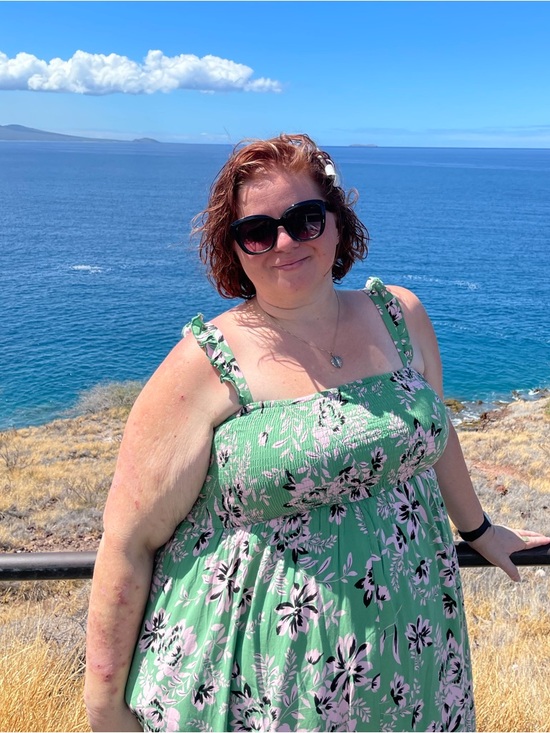 torrid Dresses & Skirts - torrid Green Floral Midi Dress with Smocked Bodice and Ruffle Straps